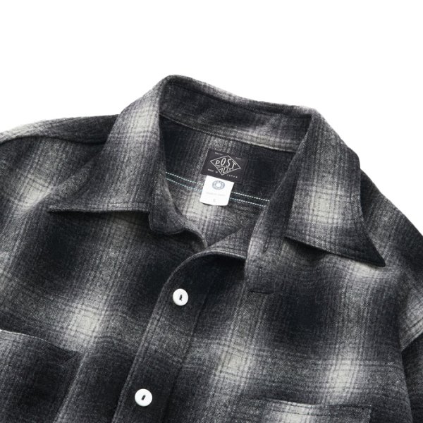 画像3: Post O'Alls（ポストオーバーオールズ）St.Louis 2（セント・ルイス2）”Wool Hombre" / Black（ブラック） (3)