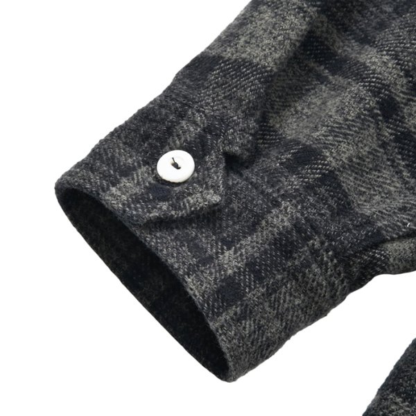 画像4: Post O'Alls（ポストオーバーオールズ）St.Louis 2（セント・ルイス2）”Haevy Flannel" / Mono（モノクロ） (4)