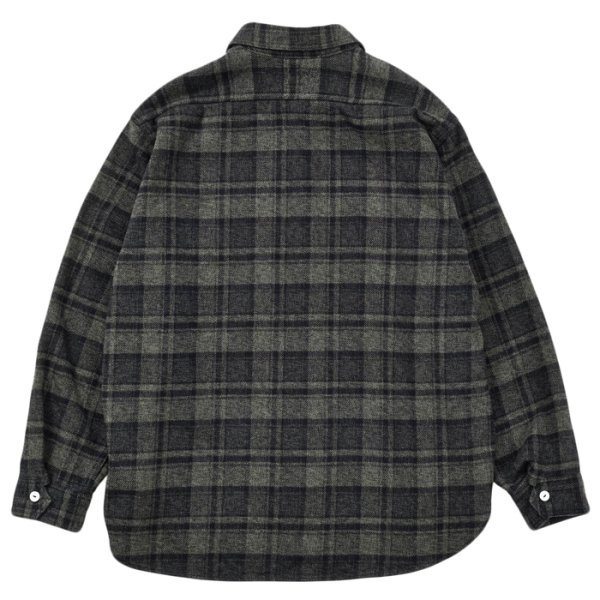画像2: Post O'Alls（ポストオーバーオールズ）St.Louis 2（セント・ルイス2）”Haevy Flannel" / Mono（モノクロ） (2)