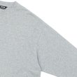 画像4: EVCON（エビコン）MARCERIZATION WIDE L/S TEE（マーセリゼーションロングショートスリーブTシャツ） / HEATHER GRAY（ヘザーグレー） (4)