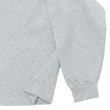 画像5: EVCON（エビコン）MARCERIZATION WIDE L/S TEE（マーセリゼーションロングショートスリーブTシャツ） / HEATHER GRAY（ヘザーグレー） (5)