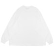 画像2: EVCON（エビコン）MARCERIZATION WIDE L/S TEE（マーセリゼーションワイドロングスリーブTシャツ） / White（ホワイト） (2)