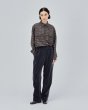画像7: KAPTAIN SUNSHINE（キャプテンサンシャイン）Wool Plaid Cowboy Shirt（オールプレイドカウボーイシャツ）/ Brown（ブラウン） (7)