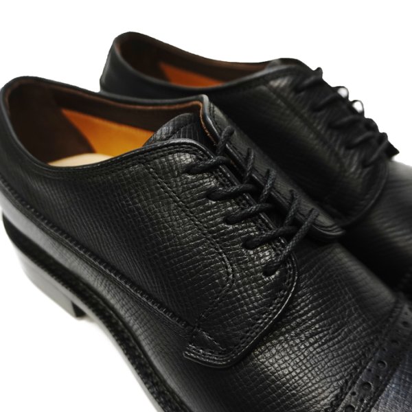 画像8: Rutt shoes（ラットシューズ）FRANCIS（フランシス）"PUNCHED CAP TOE" / Black（ブラック） (8)
