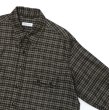 画像4: KAPTAIN SUNSHINE（キャプテンサンシャイン）Wool Plaid Cowboy Shirt（オールプレイドカウボーイシャツ）/ Brown（ブラウン） (4)