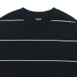 画像3: EVCON（エビコン）BORDER WIDE L/S TEE（ボーダーワイドショートスリーブTシャツ） / Black（ブラック） (3)