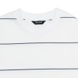画像3: EVCON（エビコン）BORDER WIDE L/S TEE（ボーダーワイドショートスリーブTシャツ） / White（ホワイト） (3)