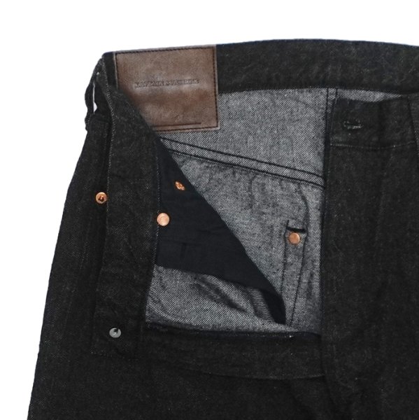 画像6: KAPTAIN SUNSHINE（キャプテンサンシャイン）5P Zipper Front Denim Pants（5ポケットジッパーフロントデニムパンツ）/ Black One Wash（ブラックワンウォッシュ）【裾上げ無料】 (6)