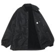 画像3: blurhms ROOTSTOCK（ブラームスルーツストック）Washed Nylon Coach Jacket（ウォッシュドナイロンコーチジャケット）/ Black（ブラック） (3)