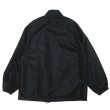 画像2: blurhms ROOTSTOCK（ブラームスルーツストック）Washed Nylon Coach Jacket（ウォッシュドナイロンコーチジャケット）/ Black（ブラック） (2)