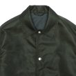 画像4: blurhms ROOTSTOCK（ブラームスルーツストック）Washed Nylon Coach Jacket（ウォッシュドナイロンコーチジャケット）/ Dark Olive（ダークオリーブ） (4)
