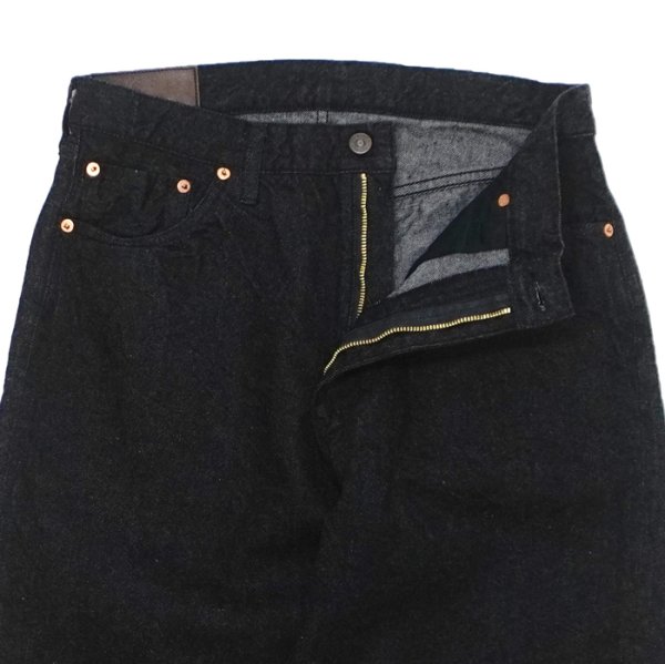画像5: KAPTAIN SUNSHINE（キャプテンサンシャイン）5P Zipper Front Denim Pants（5ポケットジッパーフロントデニムパンツ）/ Black One Wash（ブラックワンウォッシュ）【裾上げ無料】 (5)