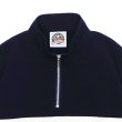 画像4: ※Exclusive※ BARBARIAN（バーバリアン）Heavy Weight Quarter Zip Long Sleeve Shirt（ヘビーウェイト クオータージップロングスリーブシャツ）  / Navy×Moss×Ivory（ネイビー×モス×アイボリー） (4)