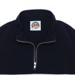 画像5: ※Exclusive※ BARBARIAN（バーバリアン）Heavy Weight Quarter Zip Long Sleeve Shirt（ヘビーウェイト クオータージップロングスリーブシャツ）  / Navy×Moss×Ivory（ネイビー×モス×アイボリー） (5)