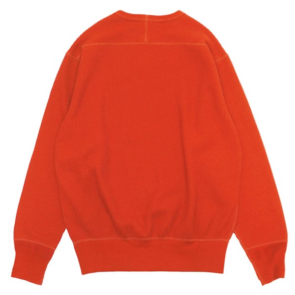 画像2: *A VONTADE（アボンタージ）Big Waffle Crew Top（ビッグワッフルクルートップ）/ Harvest（ハーベスト） (2)