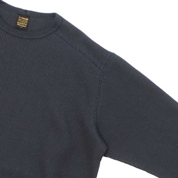画像4: *A VONTADE（アボンタージ）Big Waffle Knit P/O（ビッグワッフルニットプルオーバー）/ Charcoal（チャコール） (4)