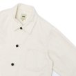 画像5: F.O.B FACTORY（エフオービーファクトリー）N-3 UTILITY JACKET（N-3 ユーティリティジャケット）”Cotton Herringbone Twill” / Ecru（エクリュ） (5)