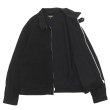 画像3: *A VONTADE（アボンタージ）Denim Zip Work Jacket（デニムジップワークジャケット）"Black Denim / Leather Collar" / Black（ブラック） (3)