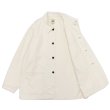 画像3: F.O.B FACTORY（エフオービーファクトリー）N-3 UTILITY JACKET（N-3 ユーティリティジャケット）”Cotton Herringbone Twill” / Ecru（エクリュ） (3)