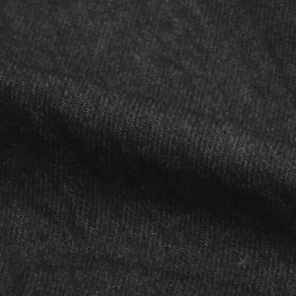 画像9: *A VONTADE（アボンタージ）Denim Zip Work Jacket（デニムジップワークジャケット）"Black Denim / Leather Collar" / Black（ブラック） (9)