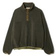 画像1: NEEDLES（ニードルズ）Between Snap Shirt（ビットウィーンスナップシャツ）"Poly Fleece" / Olive（オリーブ） (1)
