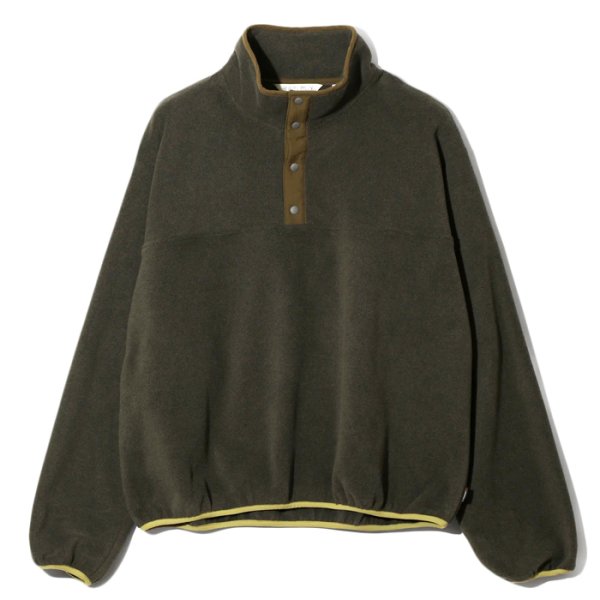 画像1: NEEDLES（ニードルズ）Between Snap Shirt（ビットウィーンスナップシャツ）"Poly Fleece" / Olive（オリーブ） (1)