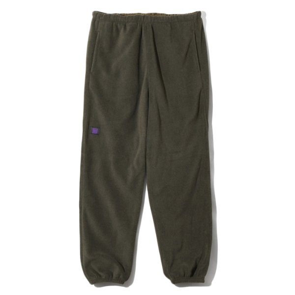 画像1: NEEDLES（ニードルズ）BetWeen Pant（ビットウィーンパンツ）"Poly Fleece" / Olive（オリーブ） (1)