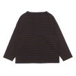 画像2: SAINT JAMES（セントジェームス）W's OUESSANT LOOSE（ウィメンズ・ウエッソン・ルーズ）"BORDER" / CHOCO×NAVY（チョコレートブラウン×ネイビー） (2)
