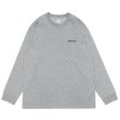 画像1: Marmot（マーモット）Crack L/S Tee（クラック ロングスリーブTシャツ）/ HZ,Gray（ヘザーグレー） (1)