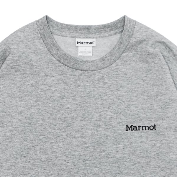 画像3: Marmot（マーモット）Crack L/S Tee（クラック ロングスリーブTシャツ）/ HZ,Gray（ヘザーグレー） (3)