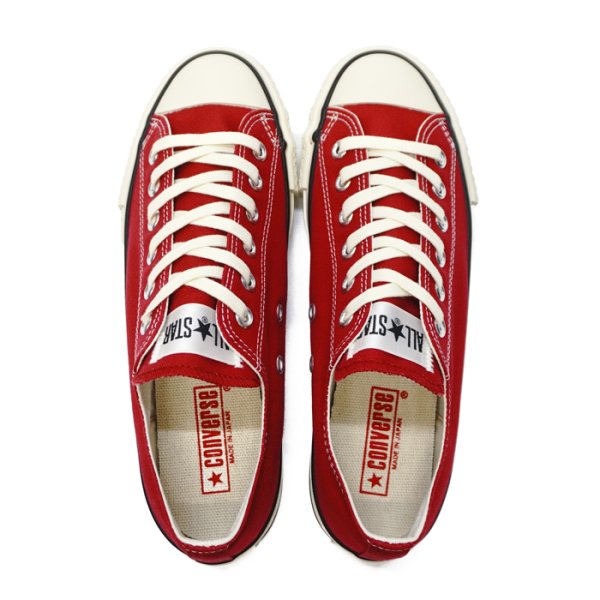 画像5: CONVERSE（コンバース）CANVAS ALL STAR J OX（キャンバスオールスターJ OX）/ Classic Red（クラシックレッド） (5)