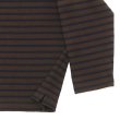 画像5: SAINT JAMES（セントジェームス）OUESSANT LOOSE（ウエッソン・ルーズ）"BORDER"/ CHOCO×NAVY（チョコレートブラウン×ネイビー） (5)