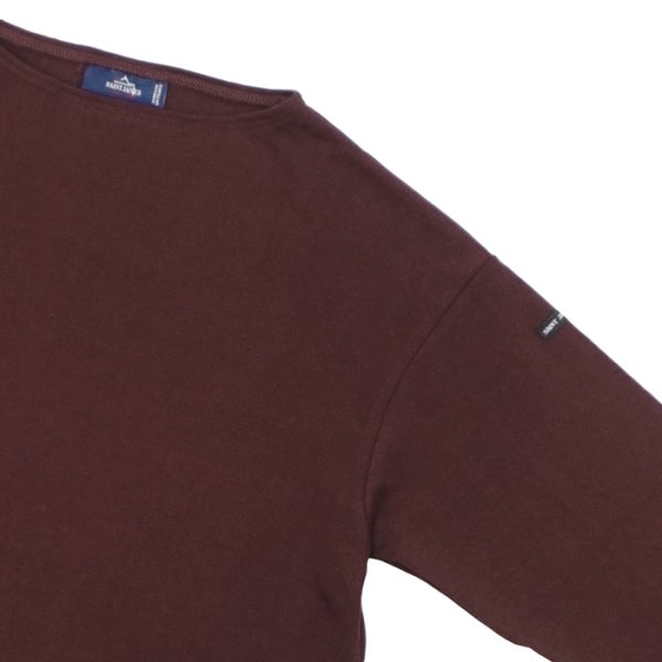画像4: SAINT JAMES（セントジェームス）OUESSANT LOOSE（ウエッソン・ルーズ）"SOLID"/ GRENAT FONCE（ガーネット） (4)