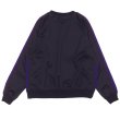画像2: NEEDLES（ニードルズ）Track Crew Neck Shirt（トラッククルーネックシャツ）"Poly Smooth" / Purple（パープル） (2)