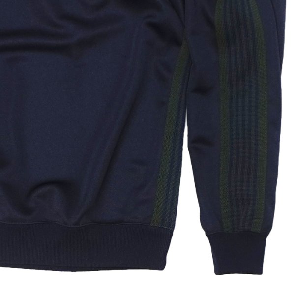 画像5: NEEDLES（ニードルズ）Track Crew Neck Shirt（トラッククルーネックシャツ）"Poly Smooth" / Navy（ネイビー） (5)