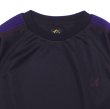画像3: NEEDLES（ニードルズ）Track Crew Neck Shirt（トラッククルーネックシャツ）"Poly Smooth" / Purple（パープル） (3)