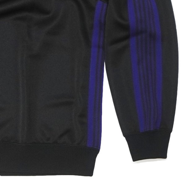 画像5: NEEDLES（ニードルズ）Track Crew Neck Shirt（トラッククルーネックシャツ）"Poly Smooth" / Black（ブラック） (5)