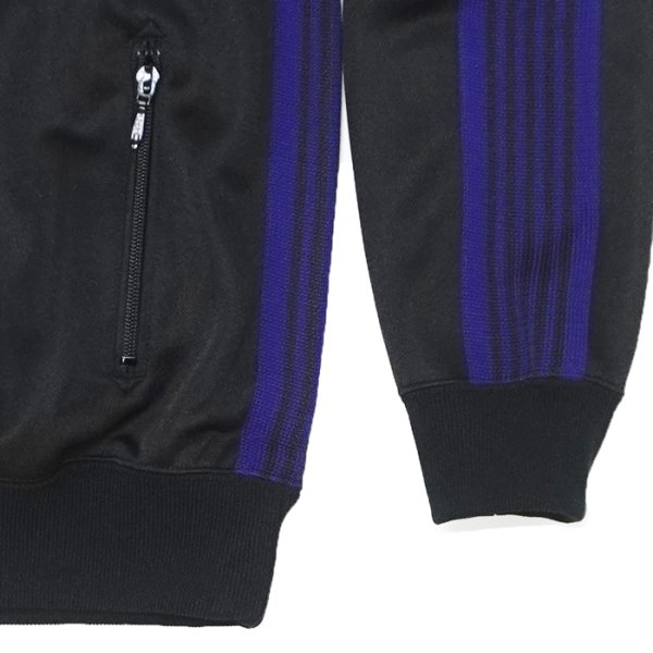 画像5: NEEDLES（ニードルズ）Track Jacket（トラックジャケット）"Poly Smooth" / Black（ブラック） (5)