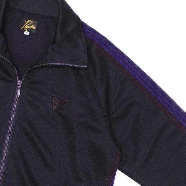 画像4: NEEDLES（ニードルズ）Track Jacket（トラックジャケット）"Poly Smooth" / Purple（パープル） (4)
