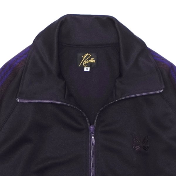 画像3: NEEDLES（ニードルズ）Track Jacket（トラックジャケット）"Poly Smooth" / Purple（パープル） (3)