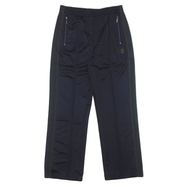 画像1: NEEDLES（ニードルズ）Track Pant（トラックパンツ）"Poly Smooth" / Navy（ネイビー） (1)