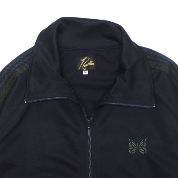 画像3: NEEDLES（ニードルズ）Track Jacket（トラックジャケット）"Poly Smooth" / Navy（ネイビー） (3)