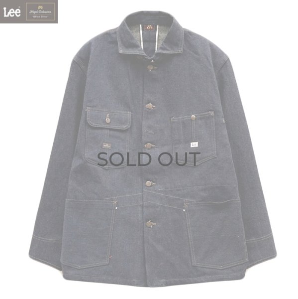 画像1: Nigel Cabourn×Lee（ナイジェル・ケーボン×リー）ʼOXʼed Silverʼ - RAILWAY MAN LOCO JACKET（レイルウェイマンロコジャケット）/ Indigo（インディゴ） (1)