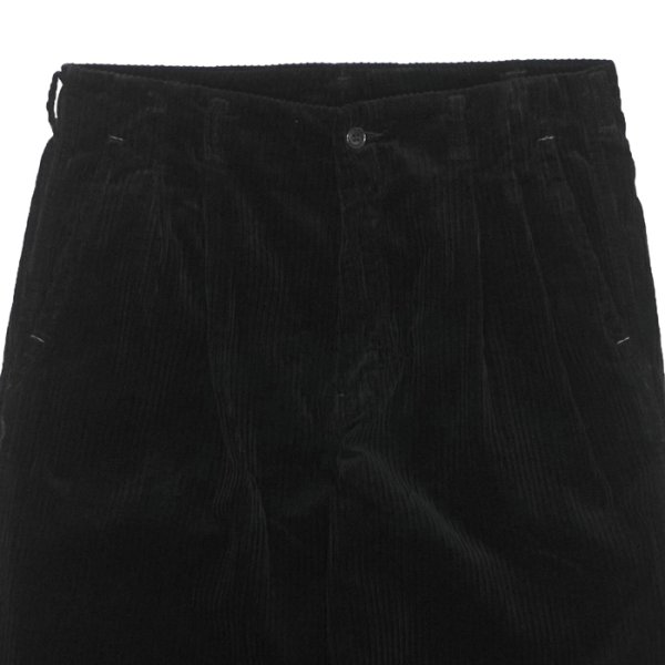 画像4: Post O'Alls（ポストオーバーオールズ）California Pegtop（カルフォルニアペグトップ）"Carpet cords" / Black（ブラック） (4)