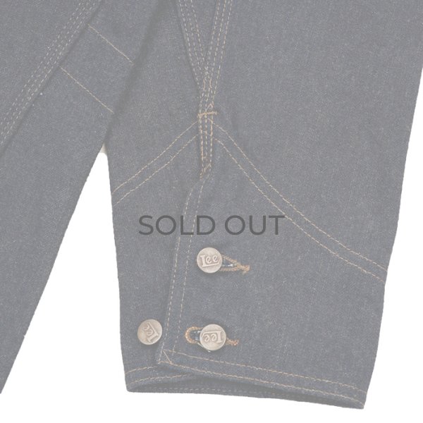 画像6: Nigel Cabourn×Lee（ナイジェル・ケーボン×リー）ʼOXʼed Silverʼ - RAILWAY MAN LOCO JACKET（レイルウェイマンロコジャケット）/ Indigo（インディゴ） (6)