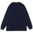 画像2: Sloppy Supply（スラッピーサプライ）Long Sleeve Print Tee（ロングスリーブプリントTシャツ）"DOLLARS" / Navy（ネイビー） (2)