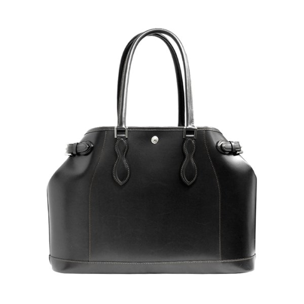 画像1: WILD SWANS（ワイルドスワンズ）Drucker（ドラッカー）トートバッグ"サドルプルアップ"/Black（ブラック） (1)