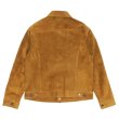 画像2: *A VONTADE（アボンタージ）Truker Jacket（トラッカージャケット）"Suede Leather" / Coyote（コヨーテ） (2)