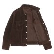 画像3: *A VONTADE（アボンタージ）Truker Jacket（トラッカージャケット）"Suede Leather" / Bitter Brown（ビターブラウン） (3)