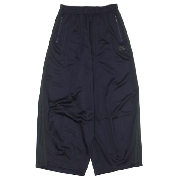 画像1: NEEDLES（ニードルズ）H.D Track Pant（ヒザデルトラックパンツ）"Poly Smooth" / Navy（ネイビー） (1)